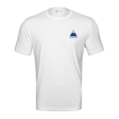 Sugarloaf Tech T-Shirt Full Color Small Chest Logo WHITE