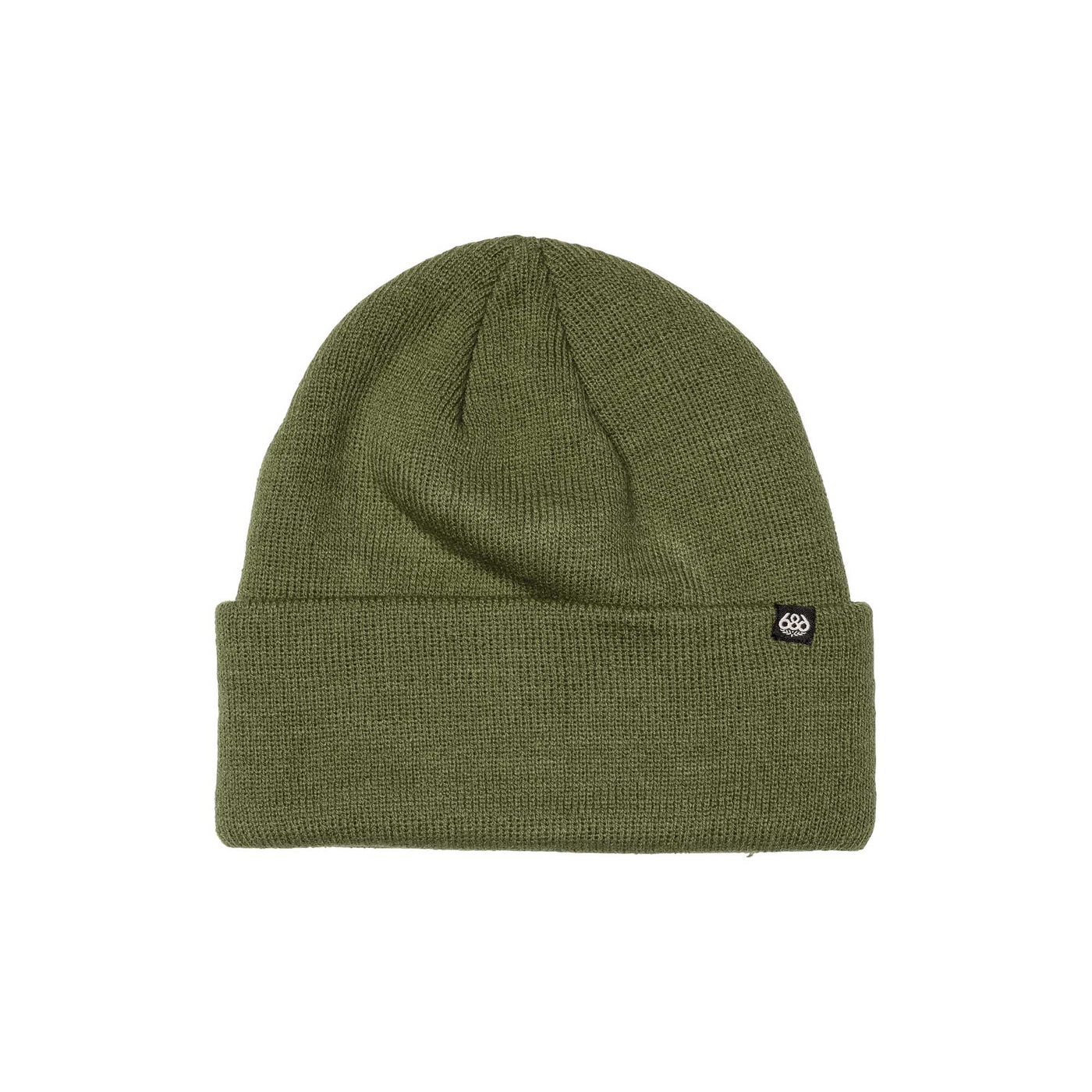 686 Men's Standard Roll Up Beanie 2024 SURPLUS GREEN