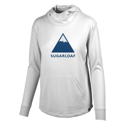 Sugarloaf Women's Lightweight Tech Hoody Full Color Chest Logo 