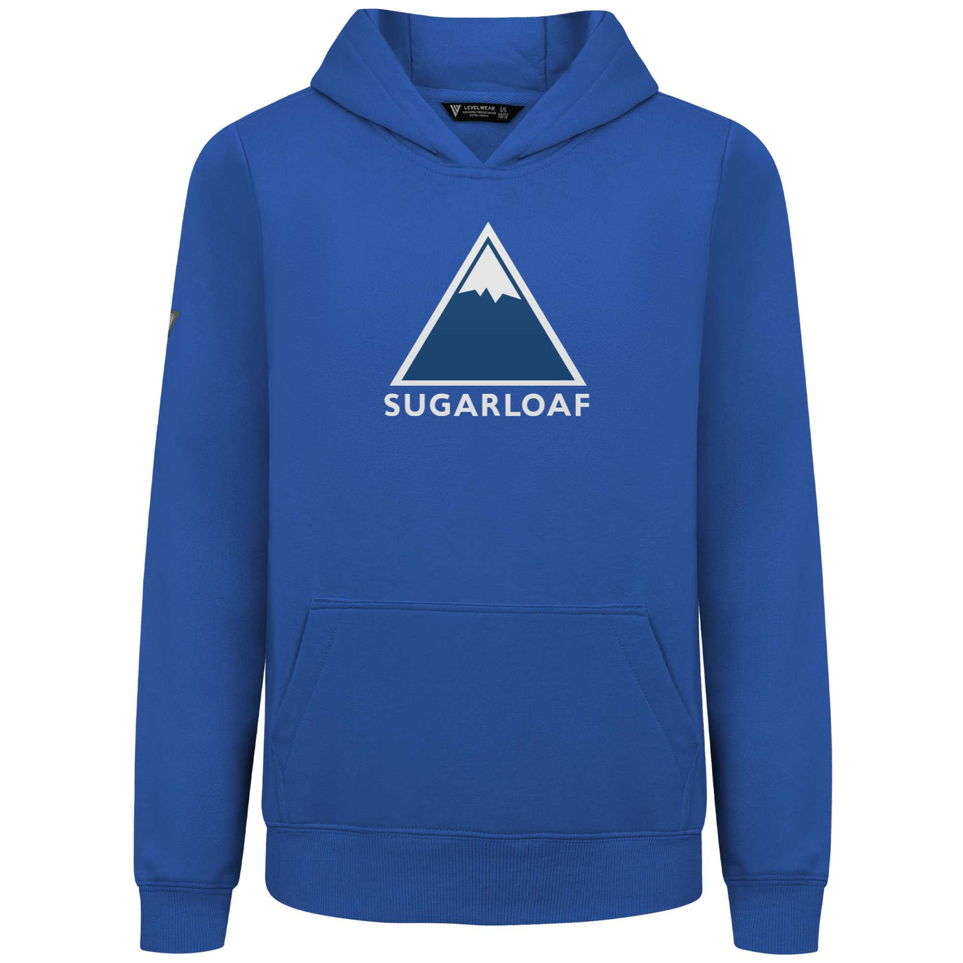 Sugarloaf Kid's Hoody Full Color Chest Logo TEAM ROYAL