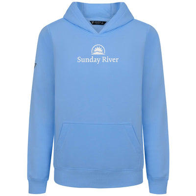 Sunday River Kid's Hoody White Chest Logo ICE 2