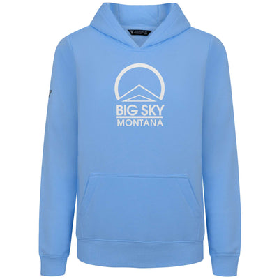 Big Sky Kid's Hoody White Chest Logo ICE 2