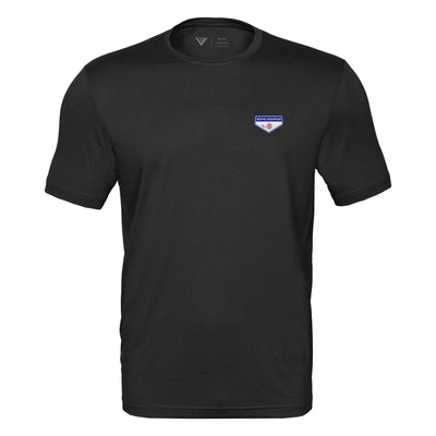 Boyne Mountain Tech T-Shirt Full Color Small Chest Logo BLACK