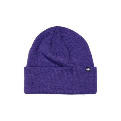 686 Men's Standard Roll Up Beanie 2024 PURPLE