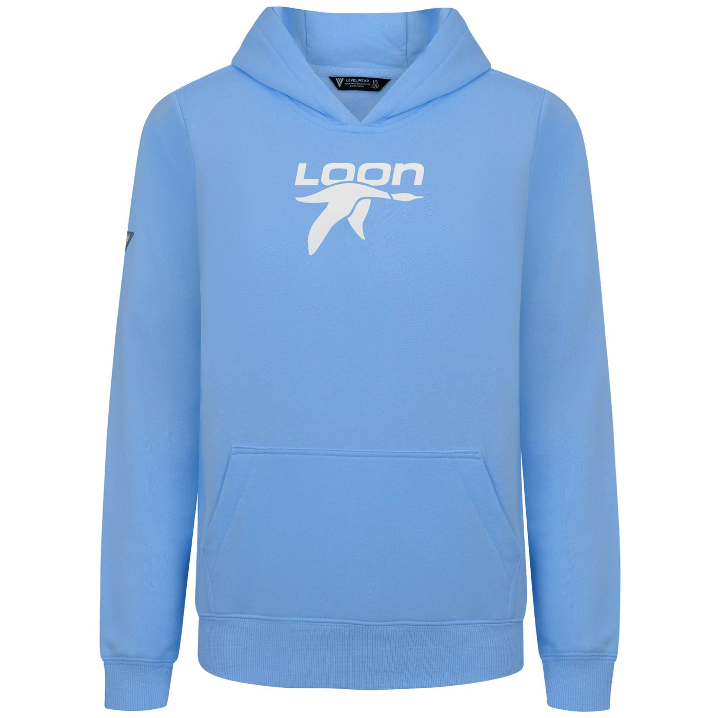 Loon Mountain Kid's Hoody White Chest Logo ICE 2