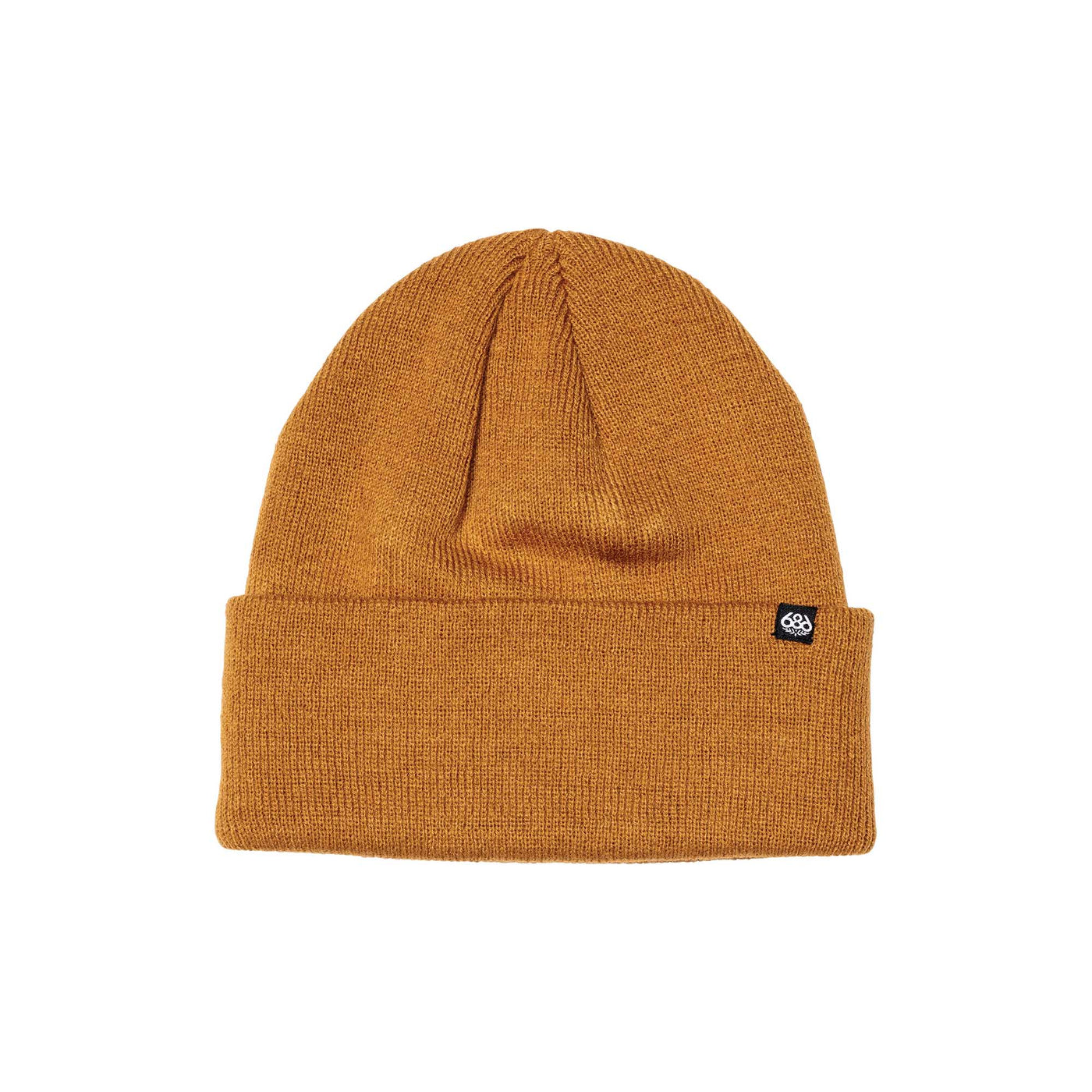 686 Men's Standard Roll Up Beanie 2024 GOLDEN BROWN