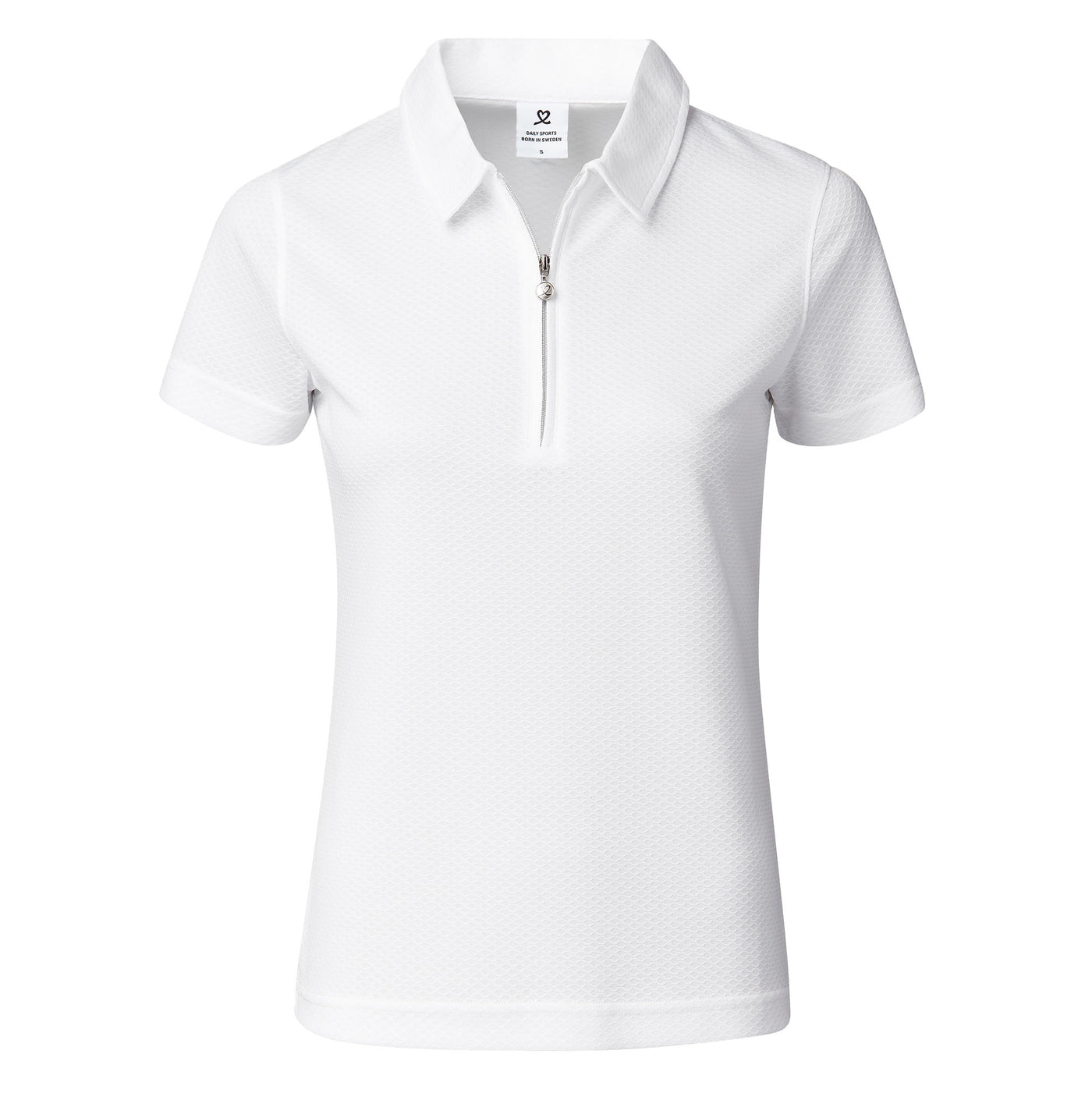 Daily Sports Women's Peoria Short Sleeve Polo 2024 WHITE