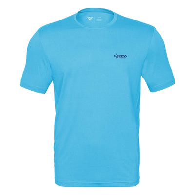 Cypress Tech T-Shirt Blue Small Chest Logo NORSE BLUE