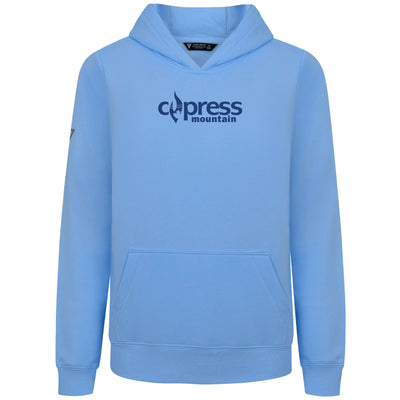 Cypress Kid's Hoody Blue Chest Logo ICE 2