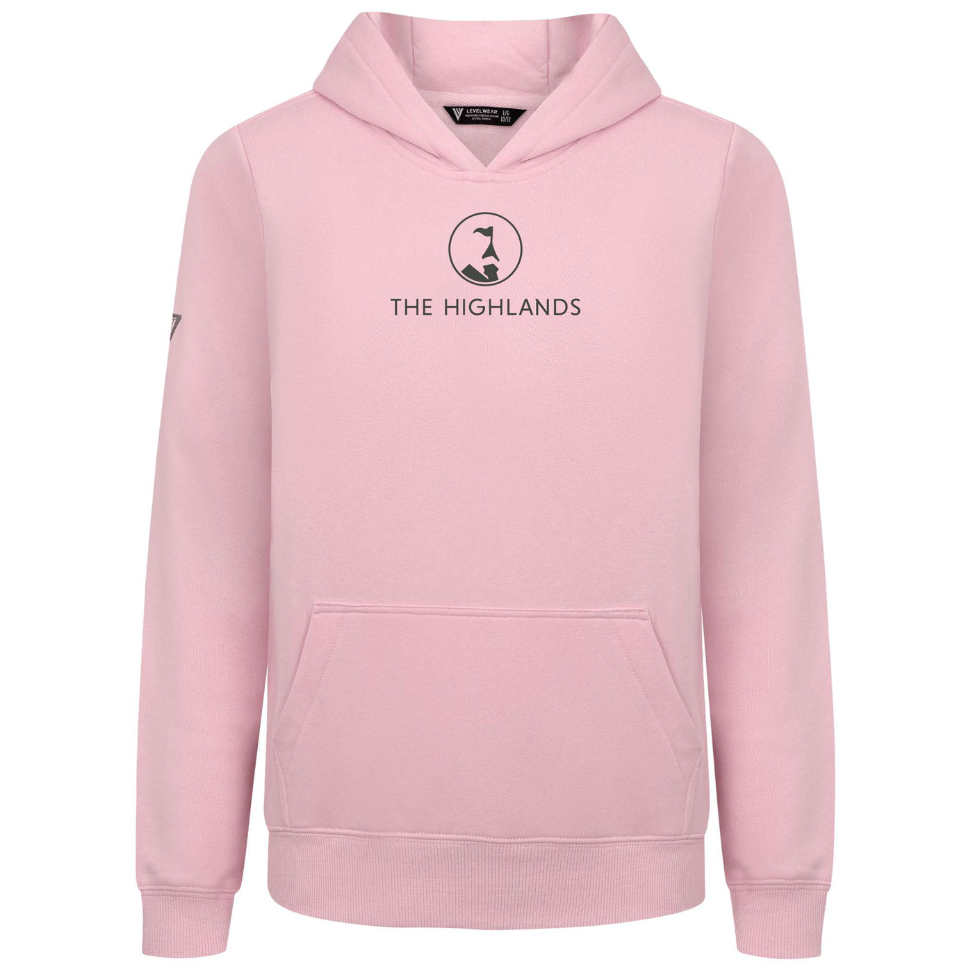 The Highlands Kid's Hoody Grey Chest Logo FAIRY TALE