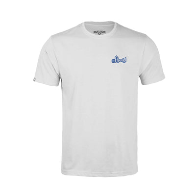 Alpental Kid's Classic T-Shirt Full Color Small Chest Logo White