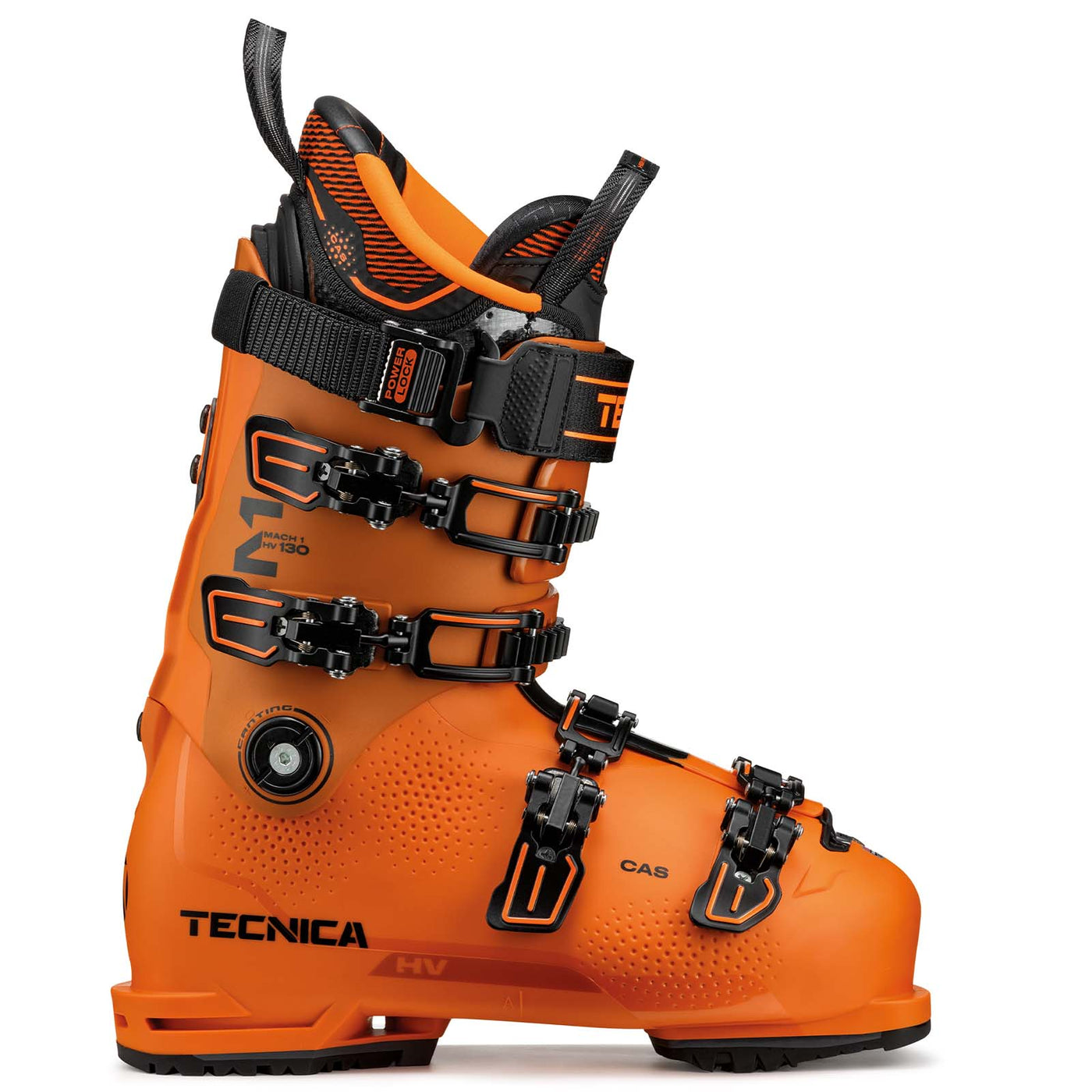 Tecnica Men's Mach1 HV 130 Ski Boots 2025 ICON ORANGE