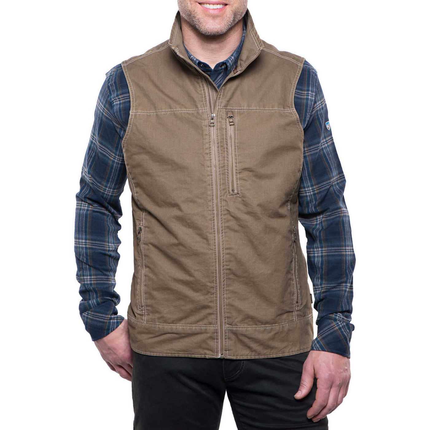 KUHL Men's Burr Vest 2025 KHAKI