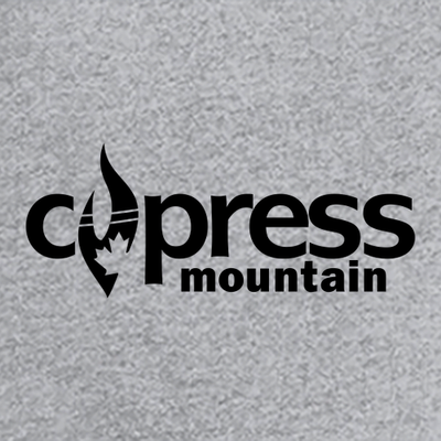 Cypress Adult Long Sleeve Black Chest Logo Heather Grey 