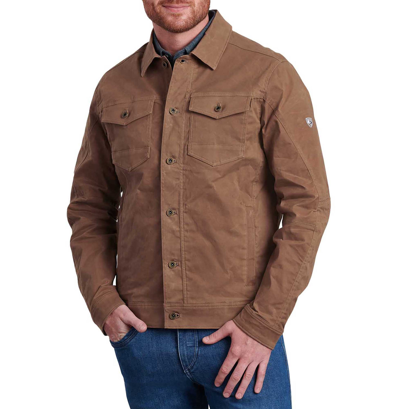 KUHL Men's Outlaw™ Waxed Jacket 2024 GRAIN