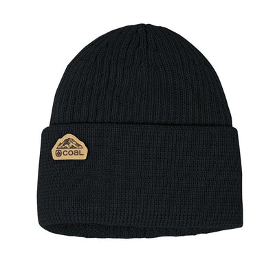 Coal Coleville Recycled Cuff Beanie 2025 BLACK