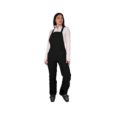 OBERMEYER W'S MALTA BIB OVERALLS BLACK