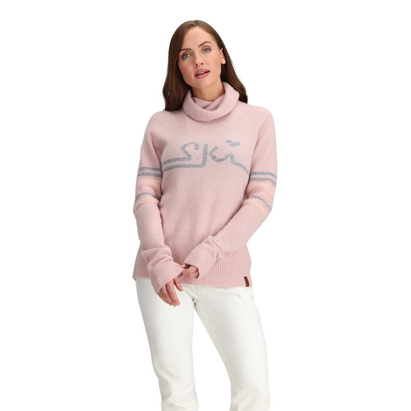 Obermeyer Women's Apres Vous Turtleneck 2025 POWDER PINK