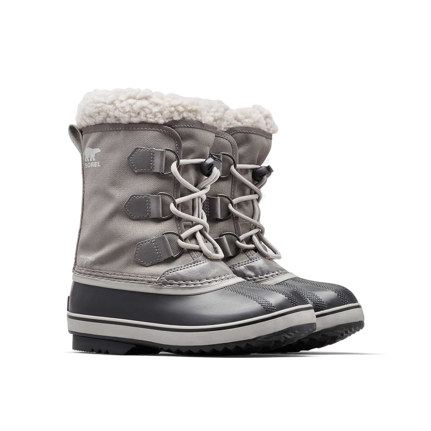 Sorel Youth Yoot Pac™ Nylon Winter Boots 2024 QUARRY/DOVE