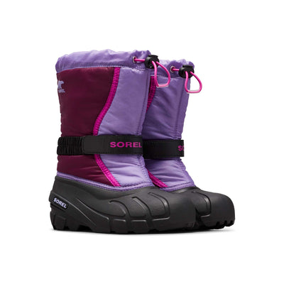 Sorel Children's Flurry™ Snow Boots 2024 PURPLE DAHLIA/PAISLEY PURPLE