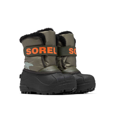 Sorel Toddler Snow Commander™ Snow Boots 2024 STONE GREEN/ ALPINE TUNDRA