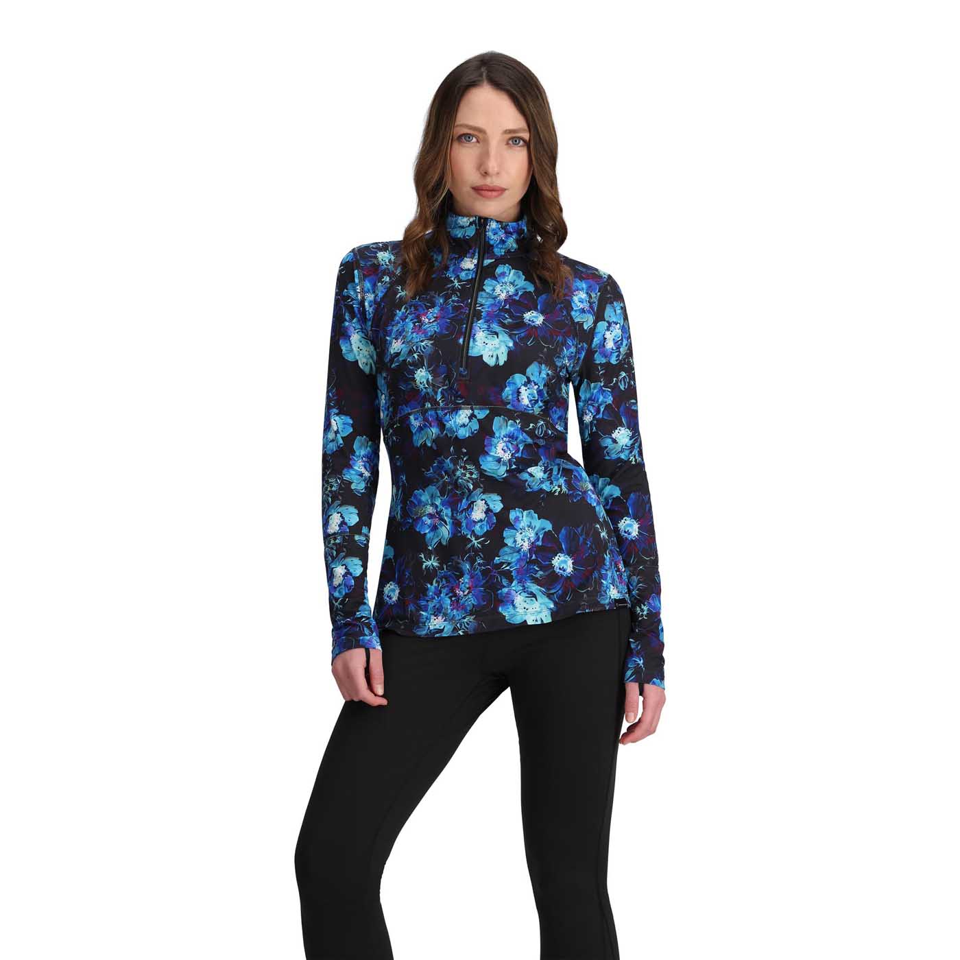 Obermeyer Women's Discover 1/4 Zip 2025 24169 Night Bloom