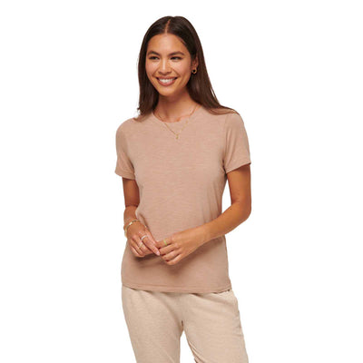 TravisMathew Women's Cloud Tee 2024 NATURAL