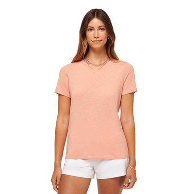 TravisMathew Women's Cloud Tee 2024 CANYON SUNSET