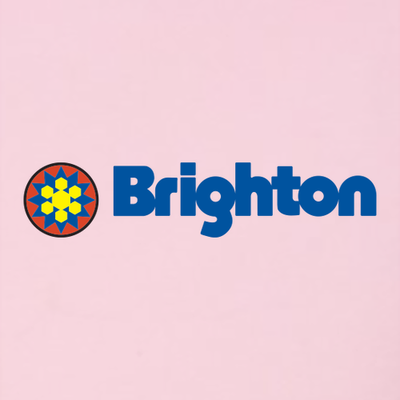 Brighton Adult Crewneck Full Color Chest and Back Logo Pink 