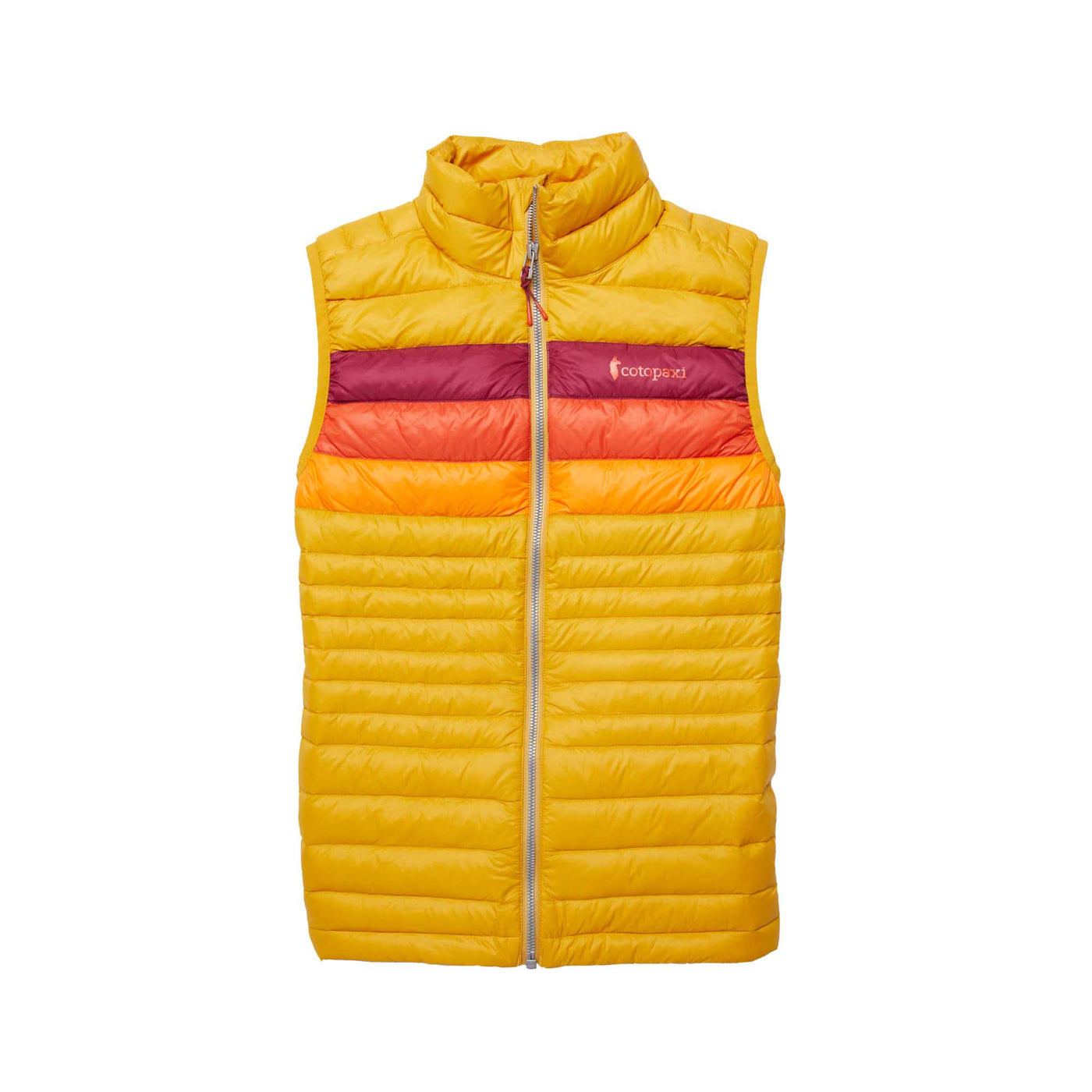 Cotopaxi Women's Fuego Down Vest 2024 AMBER STRIPES