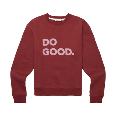 Cotopaxi Men's Do Good Organic Crew 2024 BURGUNDY