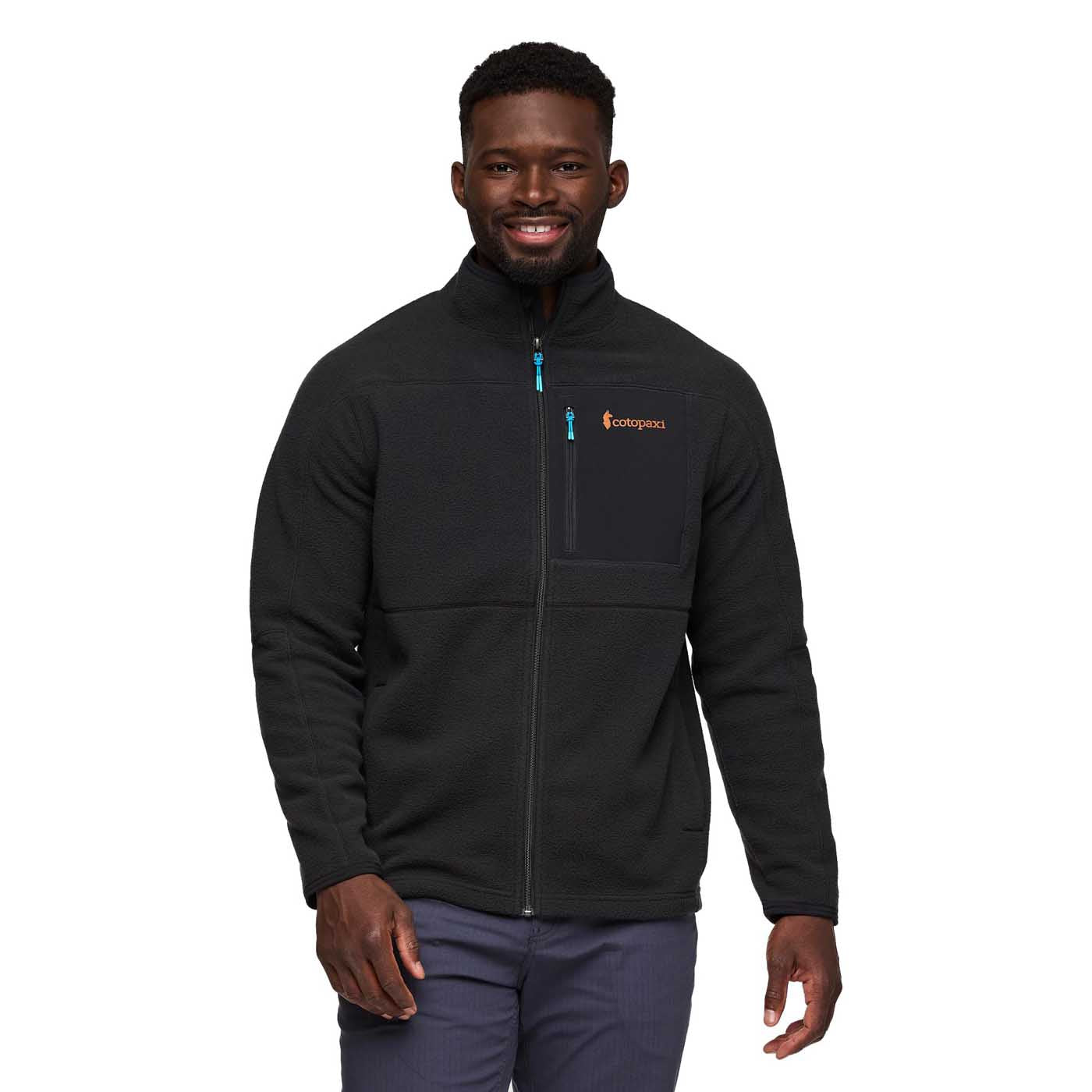 Cotopaxi Men's Abrazo Fleece Full-Zip Jacket 2025 COTOPAXI BLACK