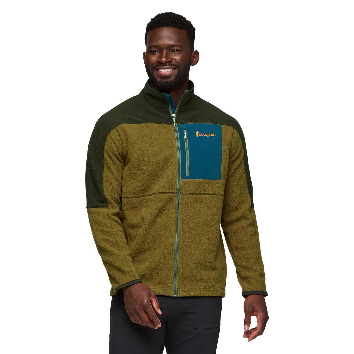 Cotopaxi Men's Abrazo Fleece Full-Zip Jacket 2025 WOODS AND LIVE OAK