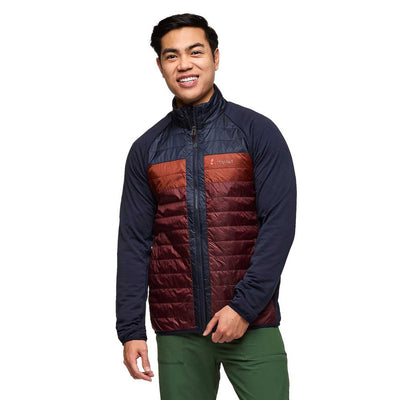 Cotopaxi Men's Capa Hybrid Insulated Jacket 2025 CARBON AND CHESTNUT