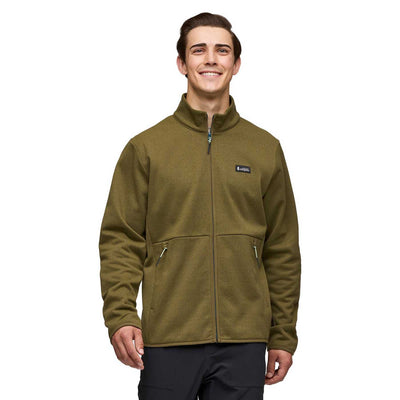 Cotopaxi Men's Envo Fleece Full-Zip Jacket 2025 HEATHER LIVE OAK