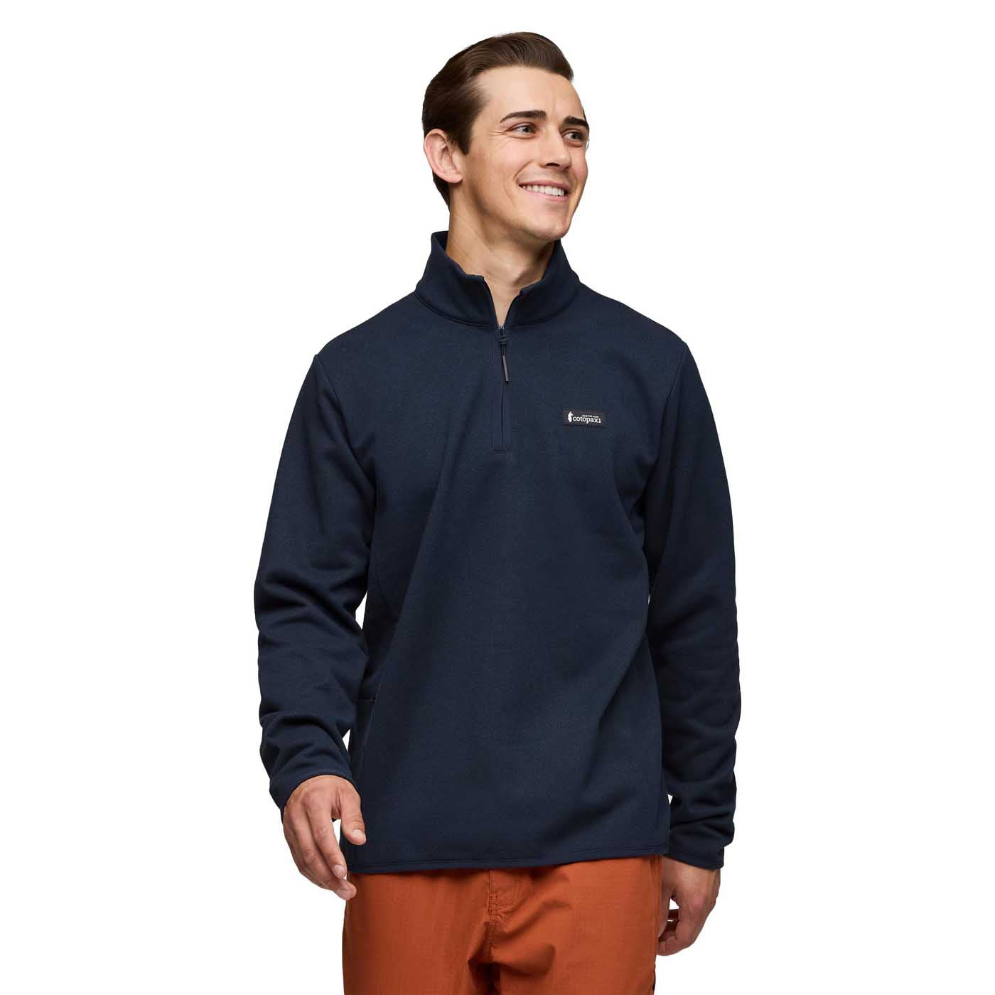 Cotopaxi Men's Envo Fleece Quarter-Zip Pullover 2025 HEATHER CARBON