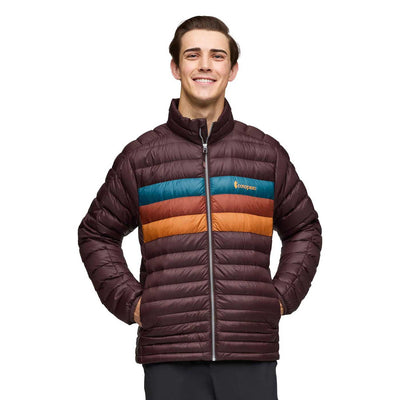 COTOPAXI M'S FUEGO DOWN JACKET Coffee Stripes