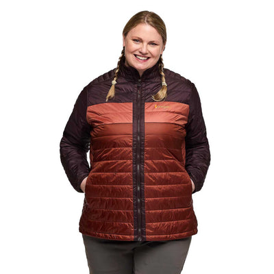 Cotopaxi Women's Capa Insulated Jacket 2025 COFFEE AND RUSTY