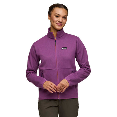 Cotopaxi Women's Envo Fleece Full-Zip Jacket 2025 Heather Mauve