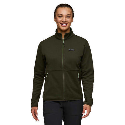 Cotopaxi Women's Envo Fleece Full-Zip Jacket 2025 Heather Woods