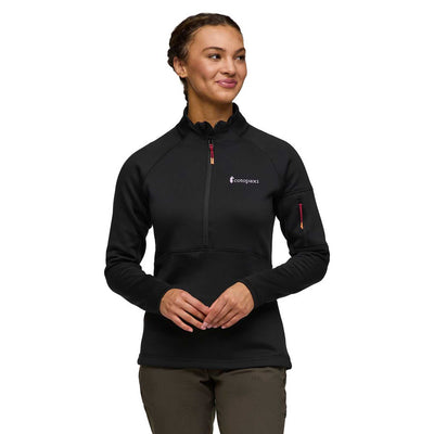 Cotopaxi Women's Tempa Fleece Half-Zip Pullover 2025 COTOPAXI BLACK