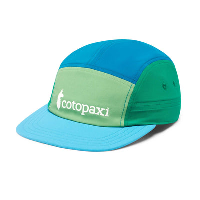 Cotopaxi Tech 5-Panel Hat 2024 KELP/POOLSIDE