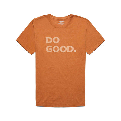 Cotopaxi Men's Do Good Organic T-Shirt 2024 SADDLE