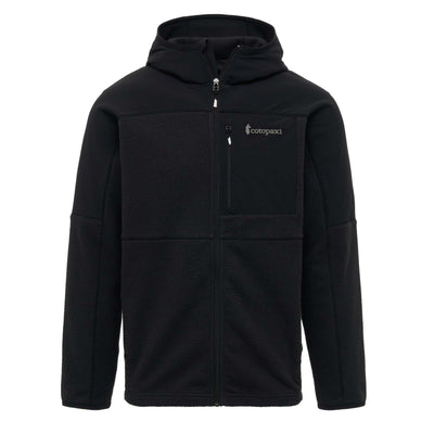 Cotopaxi Men's Abrazo Hooded Full Zip Fleece Jacket 2024 BLACK