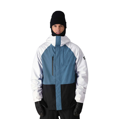 686 Men's GORE-TEX Core Jacket 2025 WHITE COLORBLOCK
