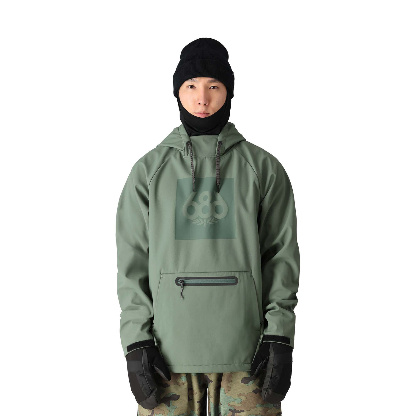 686 Men's Waterproof Hoody 2025 CYPRESS GREEN