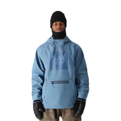 686 Men's Waterproof Hoody 2025 STELLAR BLUE