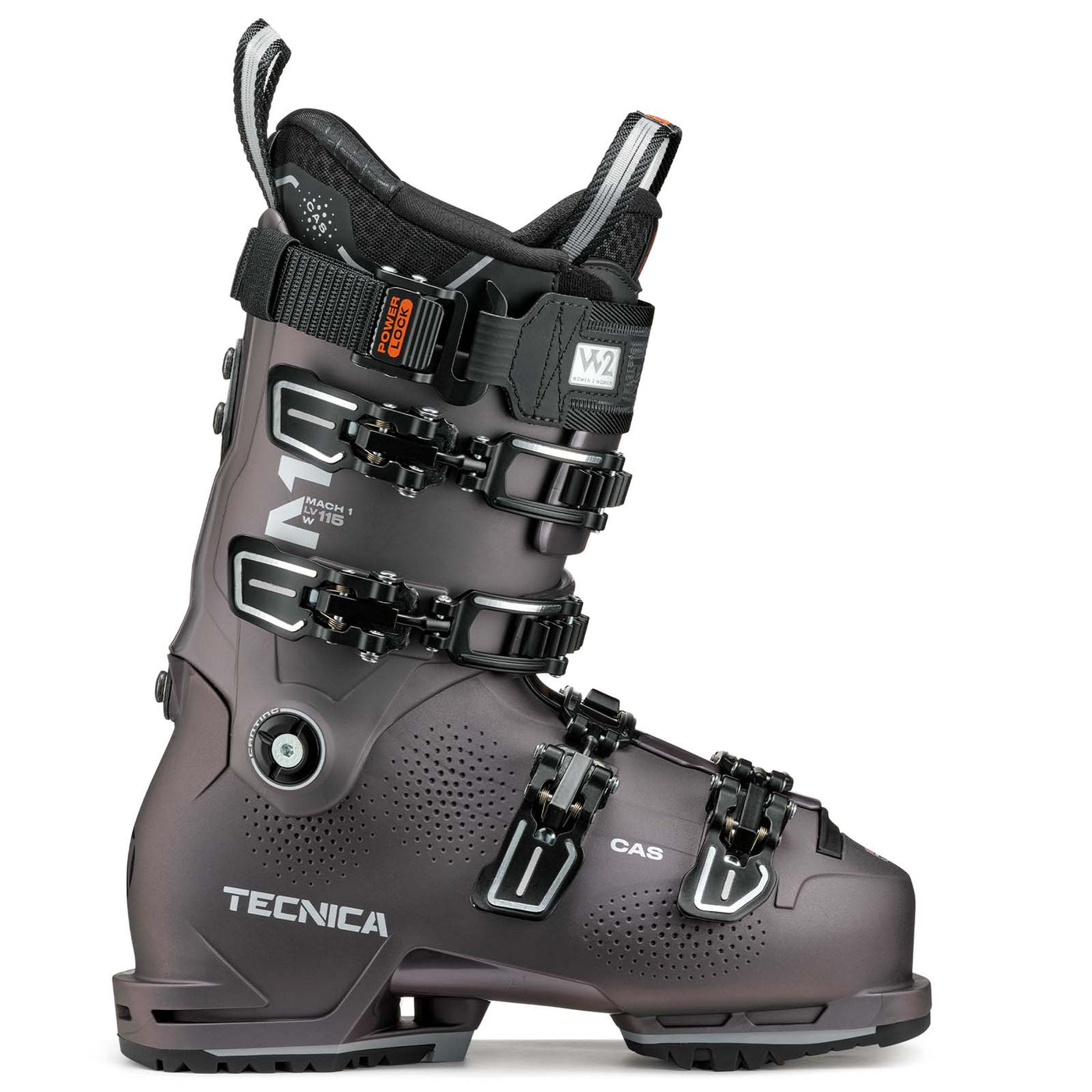 Tecnica Women's Mach1 LV 115 Ski Boots 2025 IRIDESCENT BOREAL