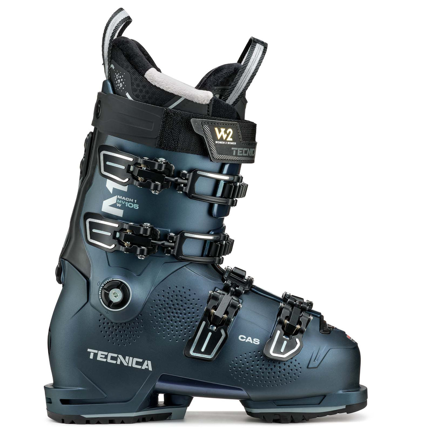 Tecnica Women's Mach1 MV 105 Ski Boots 2025 IRIDESCENT GREEN