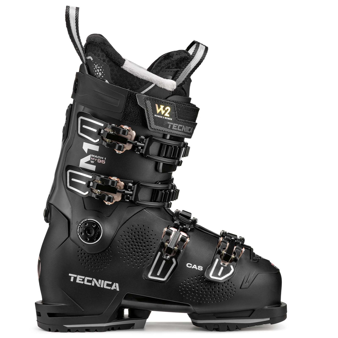 Tecnica Women's Mach1 MV 95 Ski Boots 2025 BLACK